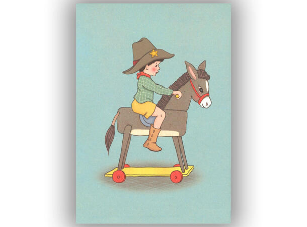 Belle & Boo - Postkort Donkey A6