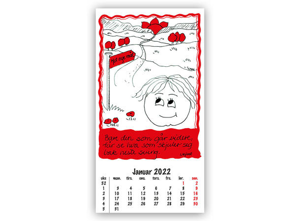 Venner - Postkortkalender Kalender