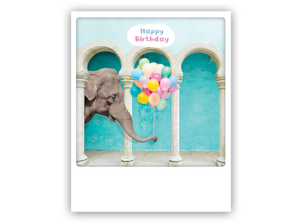 Pickmotion postkort - Happy birthday Pickmotion - Postkort