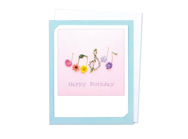 Pickmotion doble kort-Happy Birthday Pickmotion - Doble kort