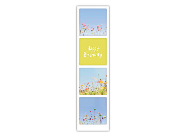 Pickmotion Bokmerke - Happy Birthday 20 x 5 cm