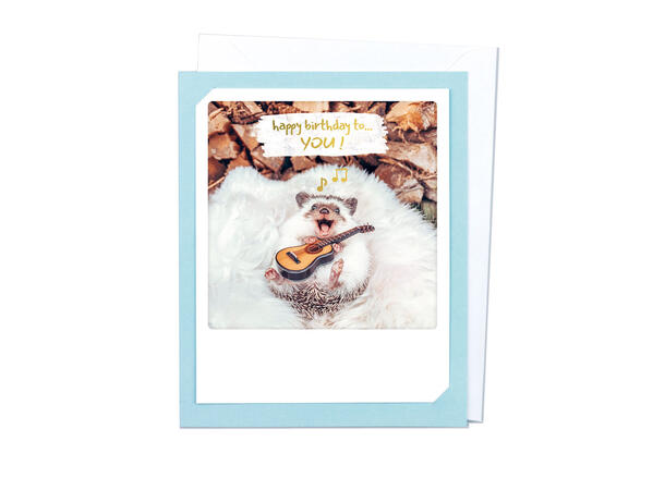 Pickmotion doble kort - Happy Birthday Pickmotion - Doble kort