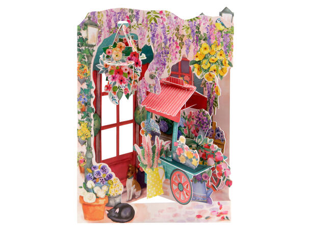 Swing Cards Blomstervogn A5 Swing Cards